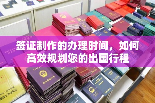 察布查尔锡伯签证制作的办理时间，如何高效规划您的出国行程