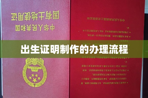 察布查尔锡伯出生证明制作的办理流程