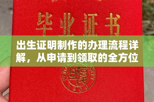 察布查尔锡伯出生证明制作的办理流程详解，从申请到领取的全方位指南