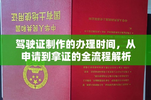 察布查尔锡伯驾驶证制作的办理时间，从申请到拿证的全流程解析