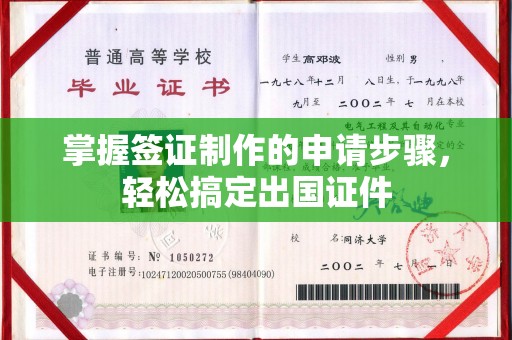 察布查尔锡伯掌握签证制作的申请步骤，轻松搞定出国证件